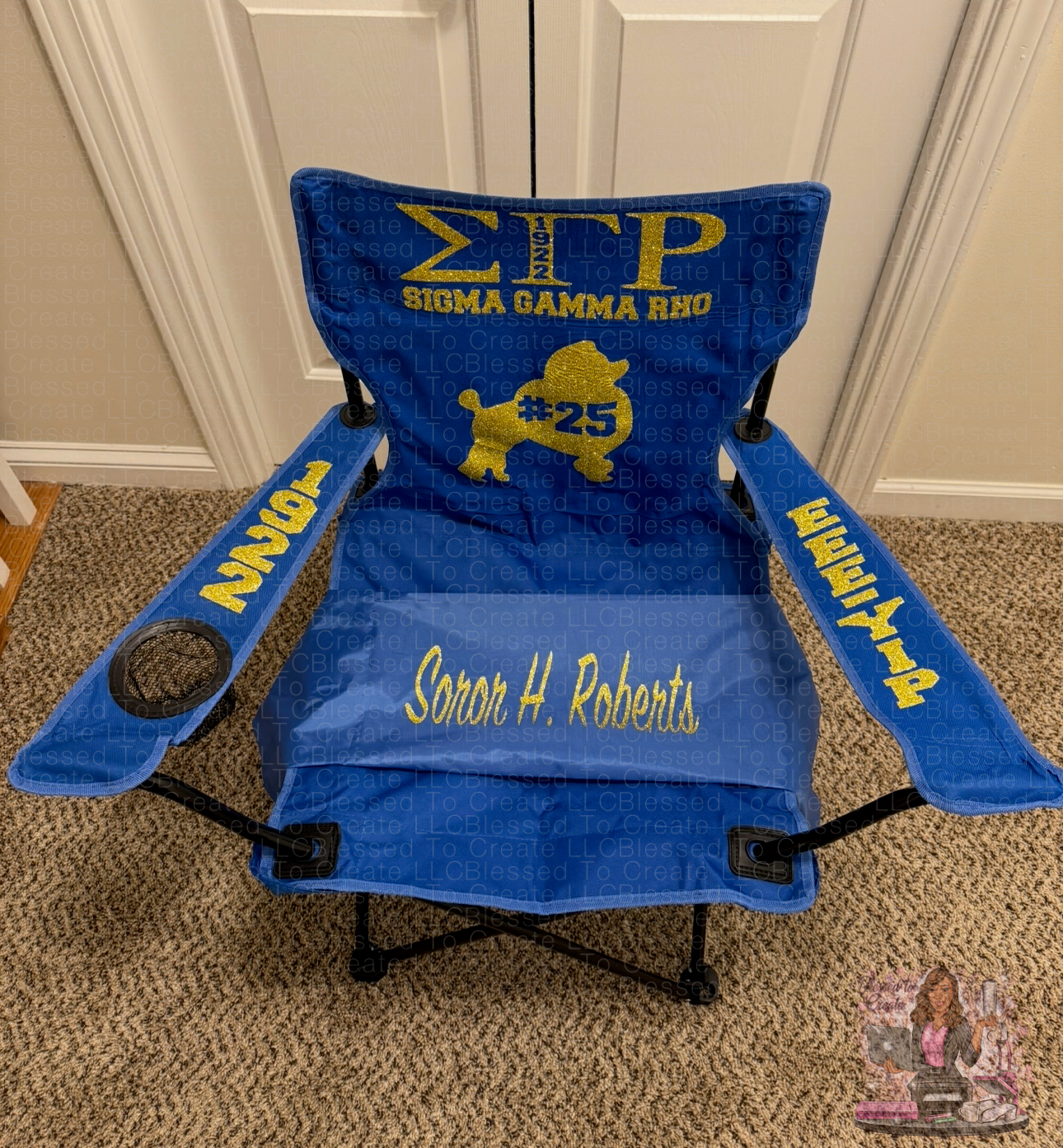 Sigma Gamma Rho Lawn Chair