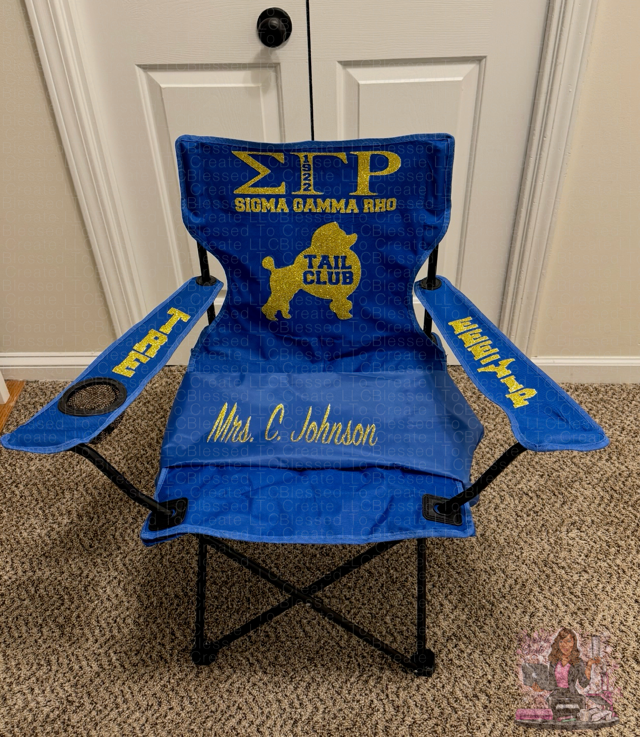 Sigma Gamma Rho Lawn Chair