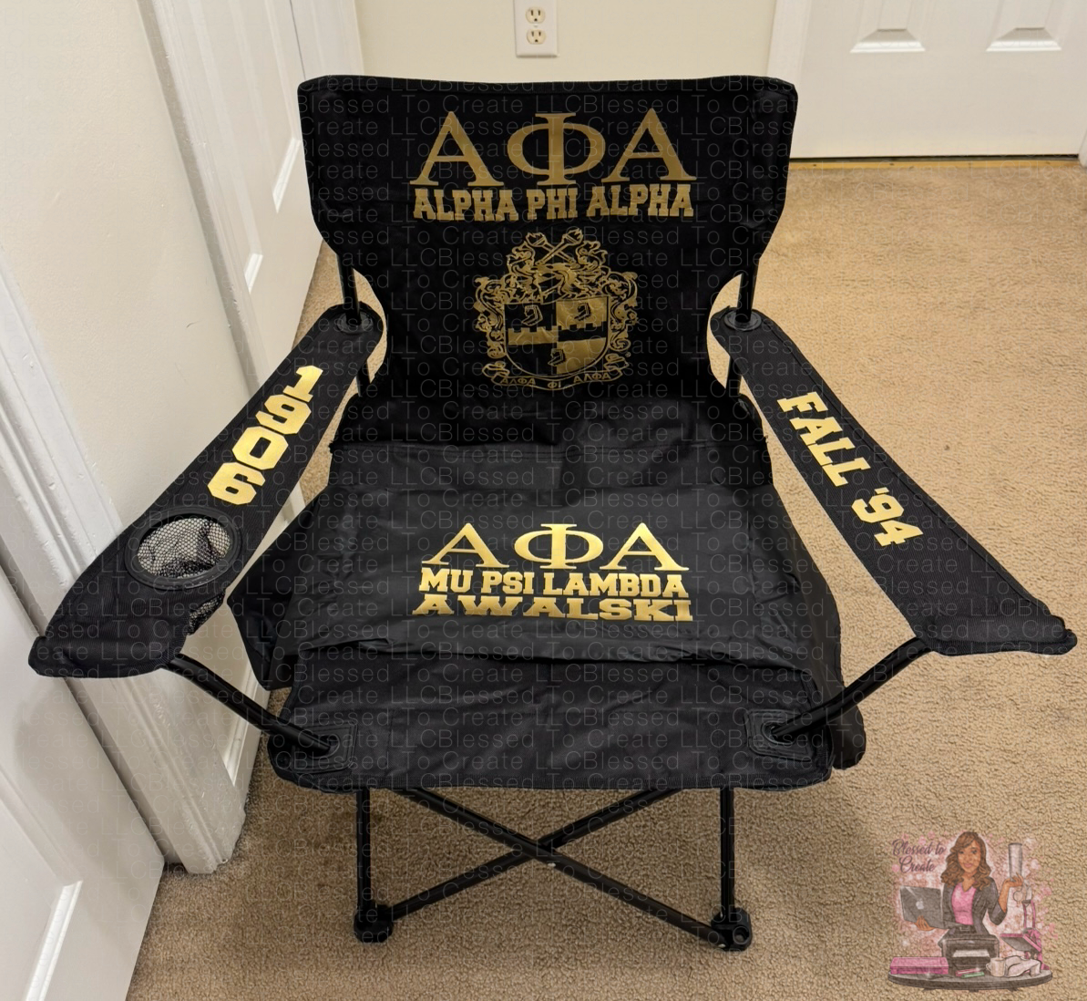 Alpha Phi Alpha Lawn Chair