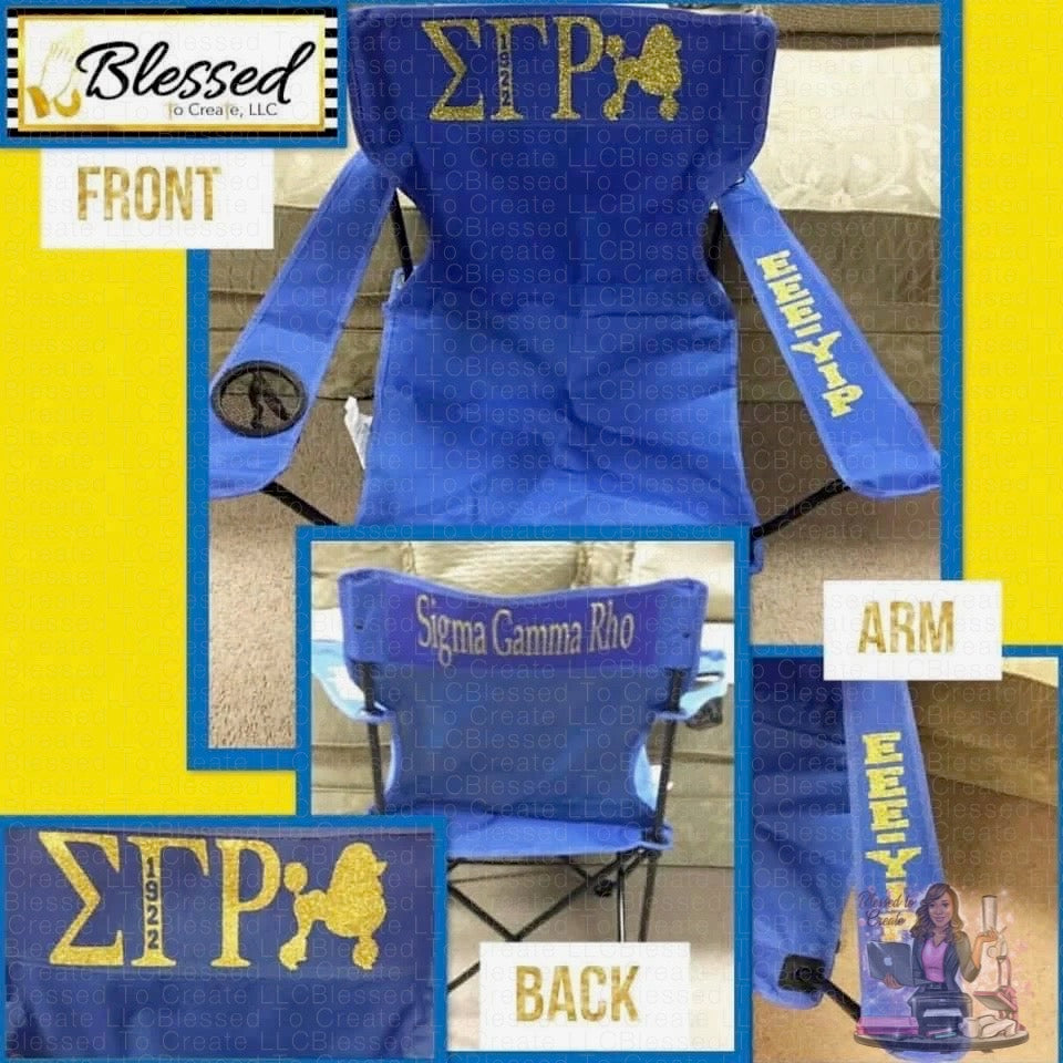 Sigma Gamma Rho Lawn Chair