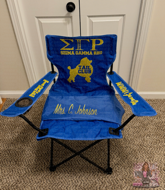 Sigma Gamma Rho Lawn Chair