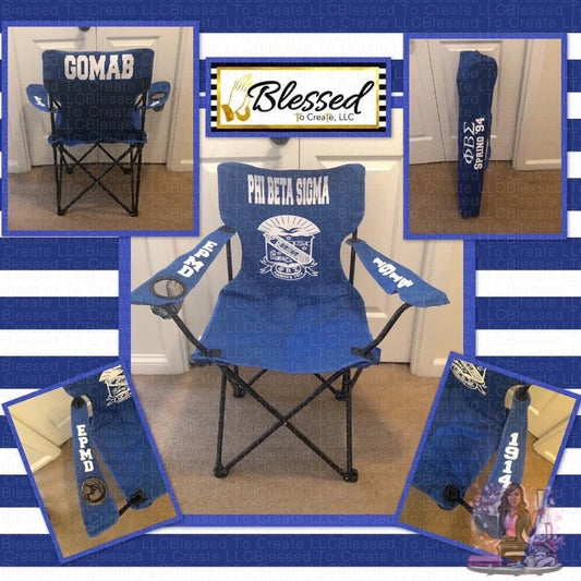 Phi Beta Sigma Lawn Chair